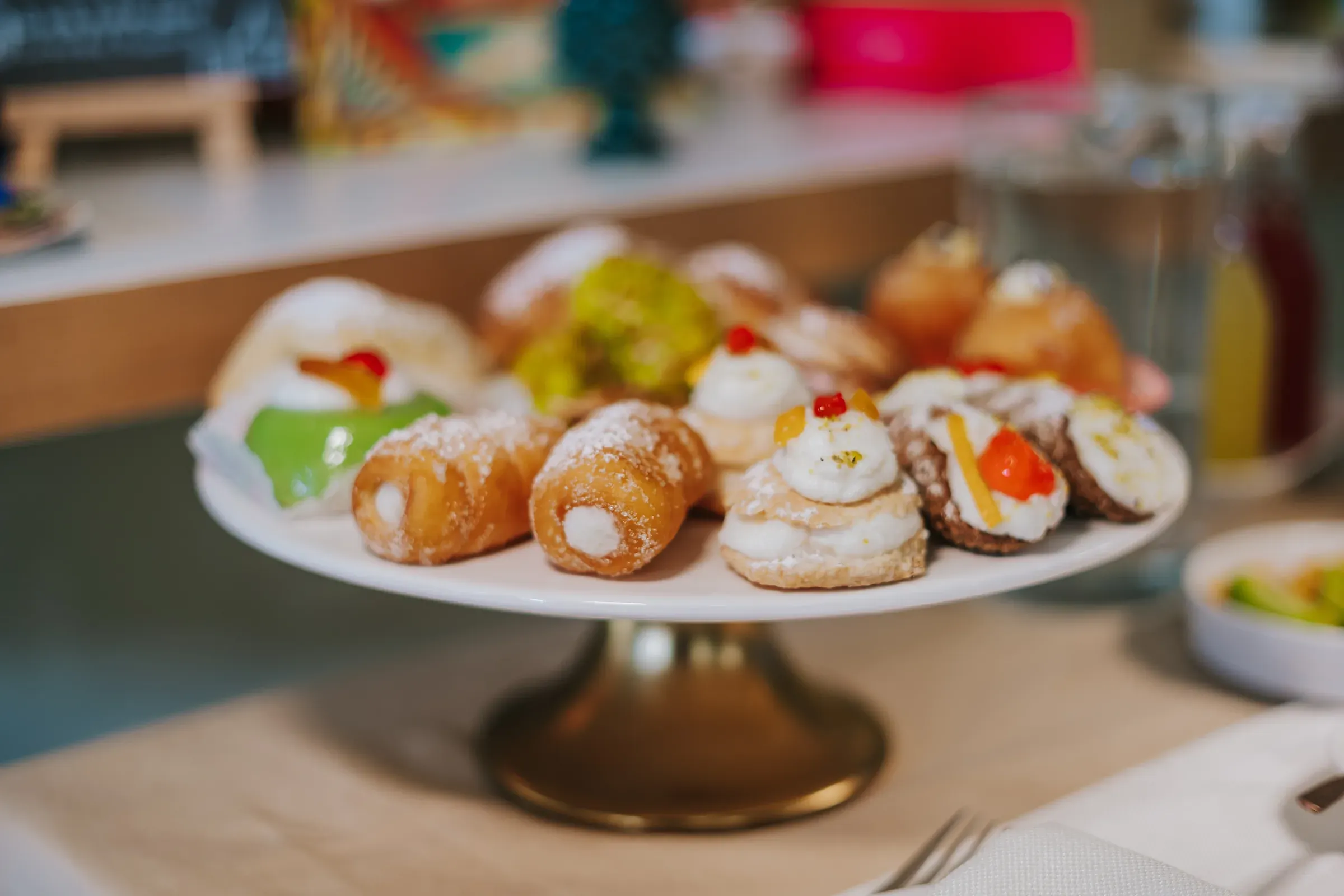 Selezione di pasticceria siciliana