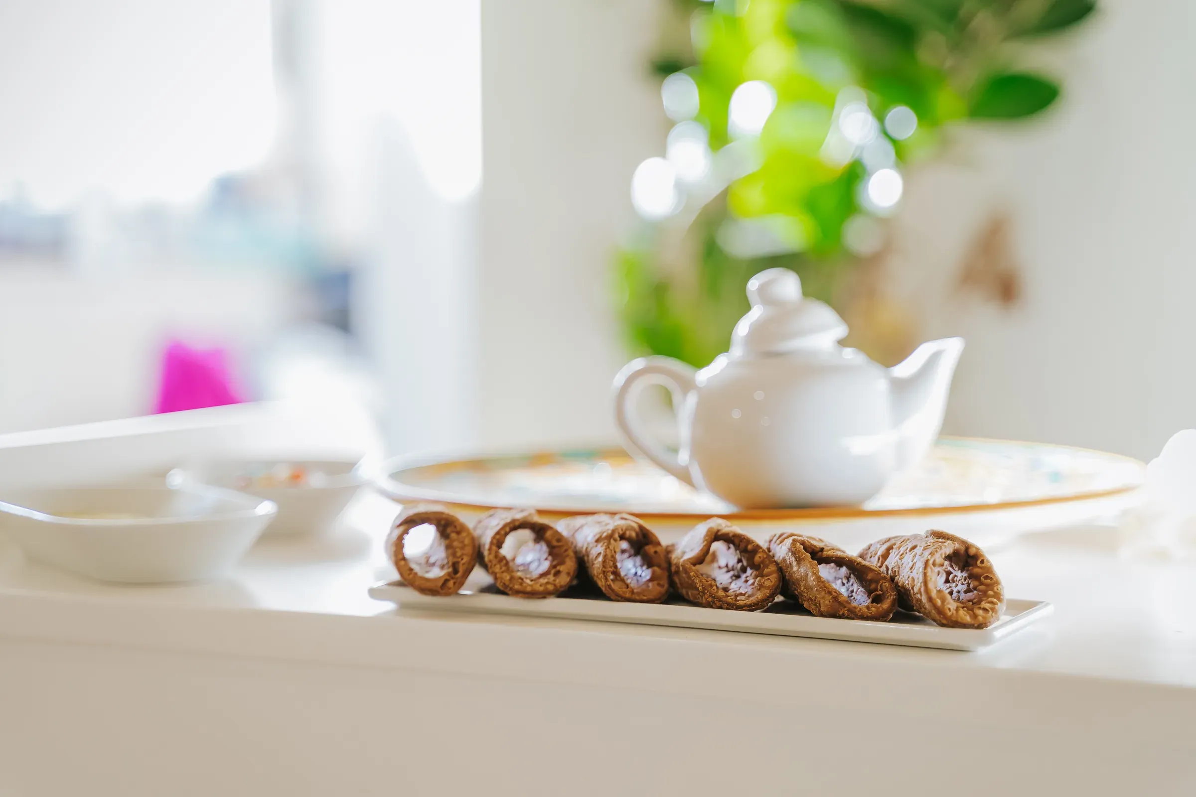 Frutta fresca servita a colazione